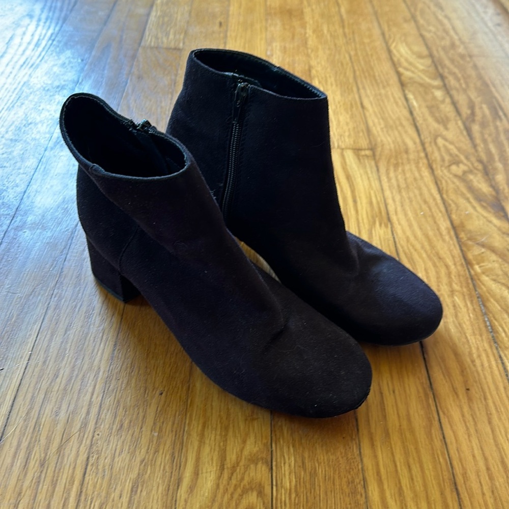 Women’s Black Booties Size 9
